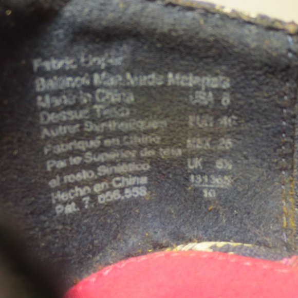 American Eagle Shoes Colorful Ethnic Stripe Print Fabric Peep Toe Wedges Size 8 - Picture 7 of 8